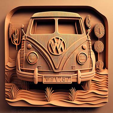 3D мадэль Volkswagen Typ 3 (STL)